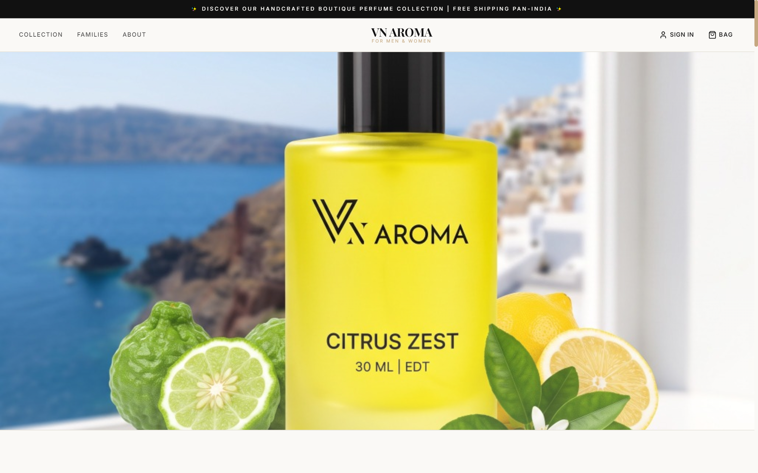 VN Aroma Luxury Boutique Perfume House